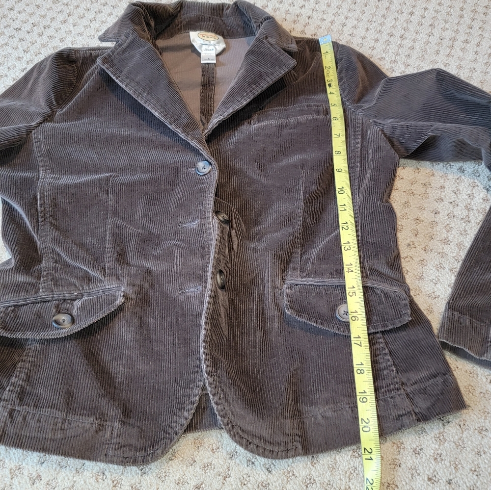 Talbots Brown Corduroy Jacket - Picture 6 of 8
